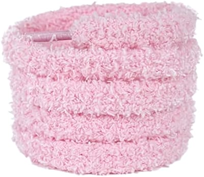 The Kicks Don Fluffy Veters 140 cm - Roze - Pluche
