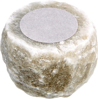 Famanu - Himalayazout Rock-Trio, 3x 400 g, oranje, wit en grijs, Ø 7 cm