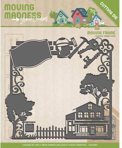 Mal - Yvonne Creations - Moving Madness - Verhuizen Omlijsting