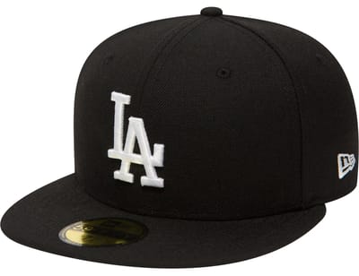 New Era pet 59fifty mlb  basic los angeles Wit-7 1/4 (58)