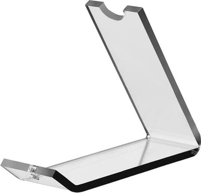 Acryl Penhouder Abelia Transparant - Luxe Penstandaard voor Bureau of Vitrine - Geschikt voor Verzamelpennen en Cadeaupennen