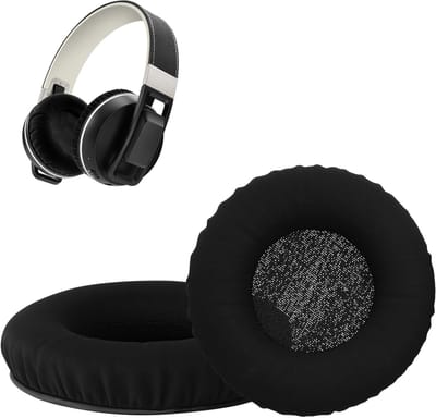 kwmobile 2x oorkussens geschikt voor Sennheiser Urbanite XL - Earpads voor koptelefoon in zwart