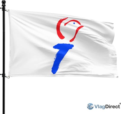 VlagDirect - Vrijheid vlag - Bevrijdingsdag vlag - Vrijheidsvlag - 90 x 150 cm.