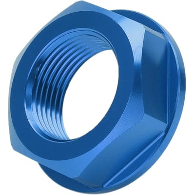 Motorfiets Achterwiel Asmoer M22x1.5 Aluminium Vervanging voor Kawasaki KX125 2003?2008Blauw
