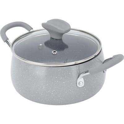 Casserole à Friture Profonde Japonaise Mini Casserole à Frire à Double Poignée Avec Couvercle et Grille Égouttoir à Huile pour Cuisine L