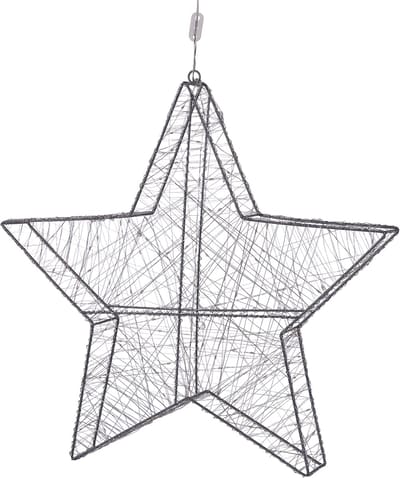 KURULA - Kerstdecoratie - Zilver - IJzer