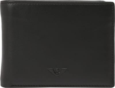 VOi Portemonnee Soft Victor Wallet Schwarz Zwart