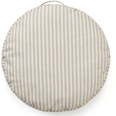 Kids Concept vloerkussen streep blauw 60 cm