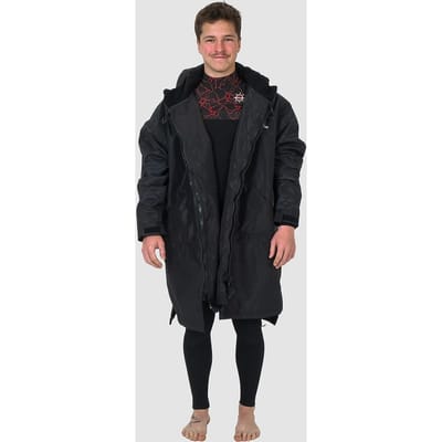 Mellow Sea Poncho Dry Stop Surf Poncho zwart
