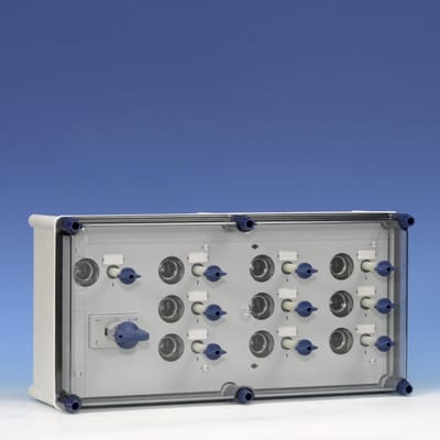 Eaton Halyester licht groepenkast 10 lichtgroepen en hoofdschakelaar GLS 4010