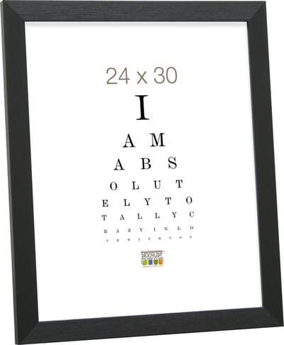 Deknudt Frames Fotolijst - Zwart - S41VH2 - Voor foto: 24x30 cm