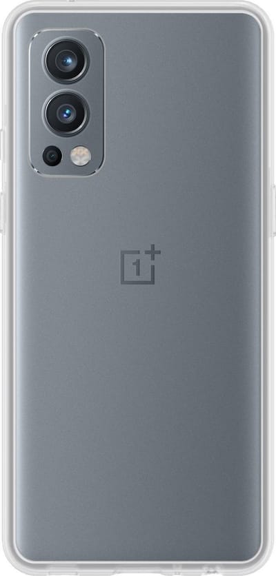 Hoes - Geschikt voor OnePlus Nord 2 - Sterk & Shockproof - Hoesje Cover - Siliconen Case - Transparant