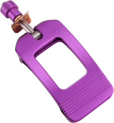 Fietsklem - Reserveonderdeel - Dagelijks fietsen - Snelsluiting ontwerp - ca. 12 cm - Purper