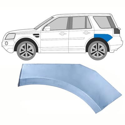 Reparatiepaneel achterspatbord voor Land Rover Freelander 2006-2016 / Links
