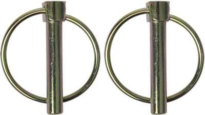 ProPlus Borgpen - Ø 8 mm - Ø 38 mm ring - 2 stuks - robuust staal