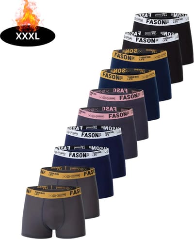 Nivard Onderbroeken Heren - Boxershort - Ondergoed - Boxer - Underwear - Mannen - 10 Pack - Gemengd - XXXL