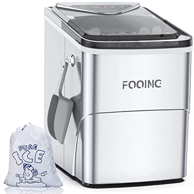 IJsblokjesmachine met Zelfreinigende Functie - Snelle IJsproductie van 15kg/24u en Stil Geluid