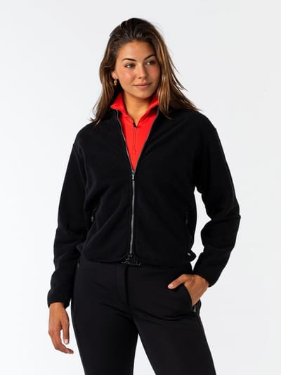 FALCON - oxitane full zip vest - Skivest dames - Zwart