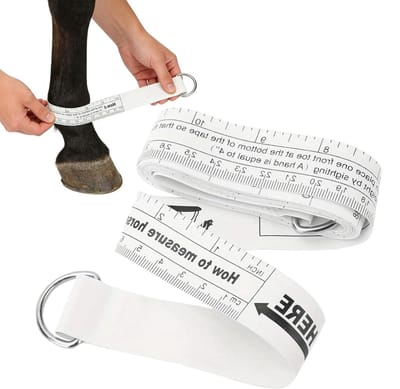 Paarden Meetlint - Groeimeter Gewicht - Diergezondheid Beheer - Scheurvaste Band - 250 cm - Uniek