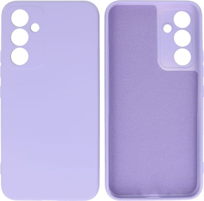 Hoesje Geschikt voor Samsung Galaxy A14 5G - Fashion Telefoonhoesje Backcover - Siliconen Hoesje - Paars