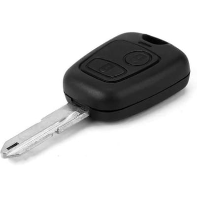 OCIODUAL Coque Cle Plip Télécommande 2 Boutons pour Peugeot 106 107 205 206 207 306 307 308 309 406 407