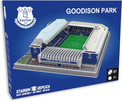 Everton Goodison Park 3D Stadion Puzzel Model