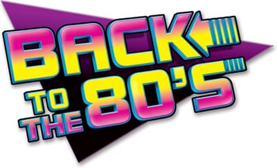 Eighties thema versiering - Wand decoratie bord - Back to the 80s - 40 x 60 cm Feestartikelen