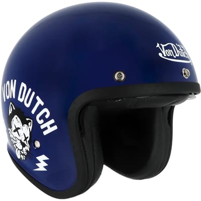 Jet motorhelm Von Dutch Logo Helmet En-2206