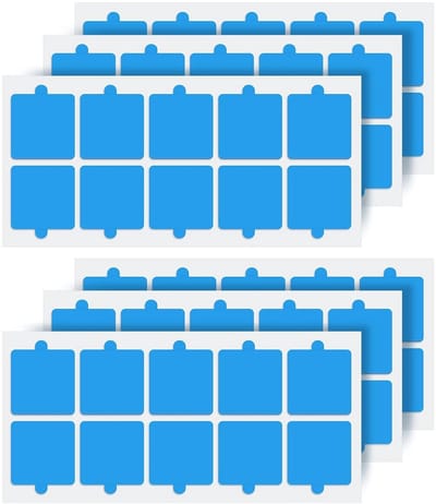 60 Stuks Dubbelzijdige Zelfklevende Pads - Zware Kwaliteit, Transparante Montage Tape voor Geluidsisolatie en Wandpanelen (3.5 cm)