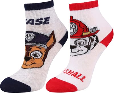 Twee paar babysokjes voor een jongen Paw Patrol, OEKO-TEX gecertificeerd  3-6 m 68 cm