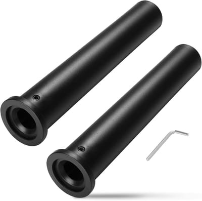 Adapter Sleeves voor Halterstangen - 1 Inch naar 2 Inch Olympische Gewichtsplaat Adapter (Set van 2)