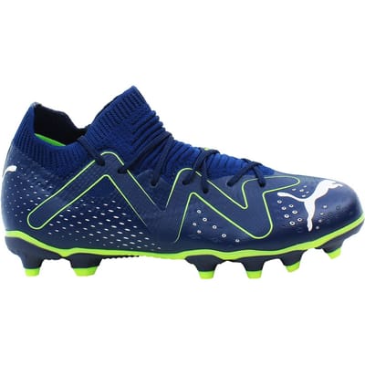 Puma Future Match FG/AG Kinderen Blauwe Voetbalschoenen
