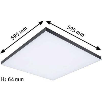 Paulmann Velora Rainbow 79909 LED-plafondlamp 31.00 W Warmwit Zwart