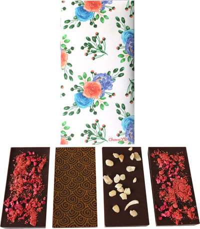 Puur Chocolade geschenk - Chocoladecadeau - Fairtrade Chocolade kado- Brievenbuspakket - Handgemaakte chocola