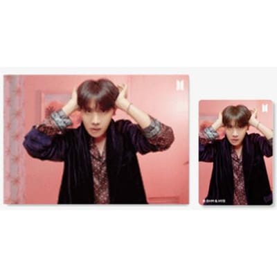 BTS(BangTan-jongens) Lenticulaire 3D-fotokaart + 1 fotokaart VER.2 (KAART VAN DE ZIEL : PERSONA) 7 leden