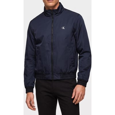 Calvin Klein Long Sleeve Padded Harrington Dark Sapphire Taglia: M | Bomber Outlet | Uomo | Blu