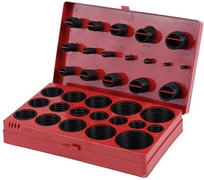 Allecto - 419 stks Rubber O-ring - Universele O Ring Assortiment Kit