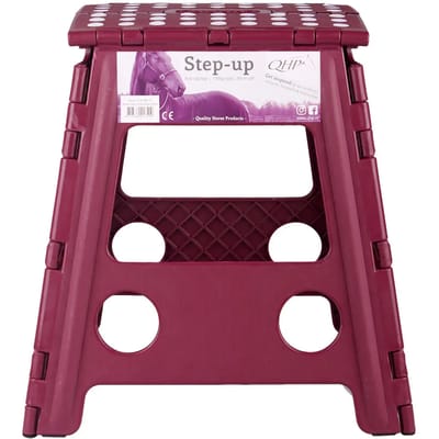 QHP - Opstapkruk - Step-Up - Bordeaux - 39cm