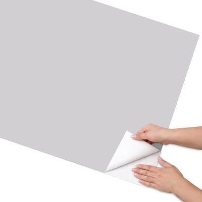 Coloray Meubel Wrap Folie - Grijs Meubelfolie - 75x150 cm - Decoratiefolie Grijze kleur - Meubel Wrap Folie - Minimalist Meubelfolie - Plakfolie Meubels - Keuken decoratie - Achtergronden en patronen