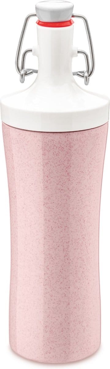 Waterfles, 425 ml, Organic Roze - Koziol | Plopp To Go