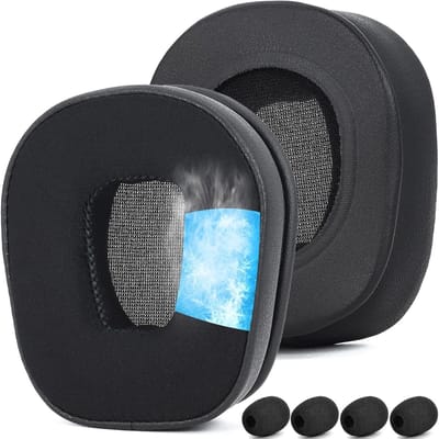 Vervangende Oorkussens en Microfoon voor Bluetooth Noise Cancelling Hoofdtelefoons, Geschikt voor B350-XT, Comfortabele Gel Oorkussens voor Langdurig Gebruik