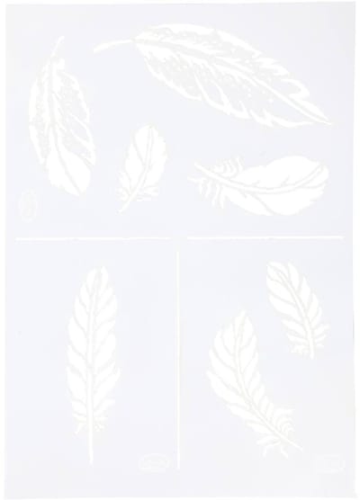 Flexibel sjabloon, veren, A4, vel 210x297 mm, 1 stuk