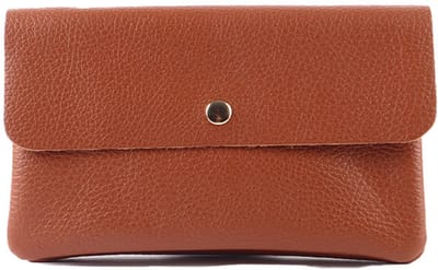 Giuliano lederen schoudertas Filou - Leer - Dames - Made in Italy - Bruin