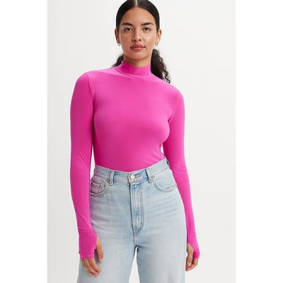 Levi's Mammoth Long-sleeved Top Pink Size: XXS | Long-Sleeved Tops Outlet | Dames | Roze