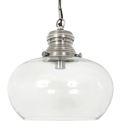 KS Verlichting Hanglamp Hayley L Antiek Zilver
