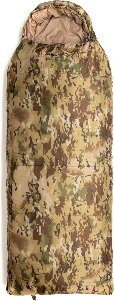 Slaapzak - Kampeerzak Dekenzak - Buiten slapen - Volledig te openen - 170x65cm - Terrein