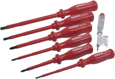 Elektrische Schroevendraaierset 7-delig - Perfect voor Onderhoud en Reparaties