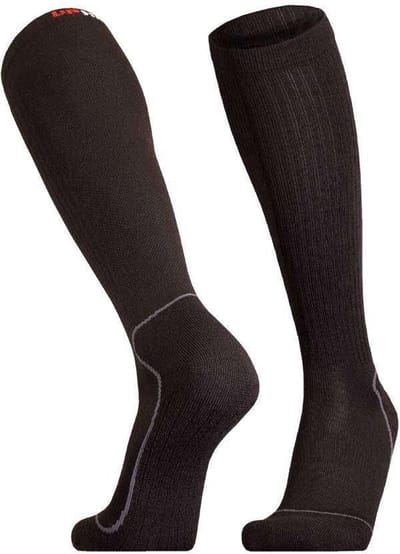 Uphillsport Wandelsokken Aarea Merino/polyamide Zwart Mt 35-38