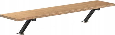 Hoppa! - Monitorstandaard - 80x20x16 cm - Eik Bruin