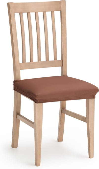 Belmarti® Stoelhoes Anza (geleverd per 2 stuks) voor eetkamerstoelen 40cm tot 50cm breed - Bruin